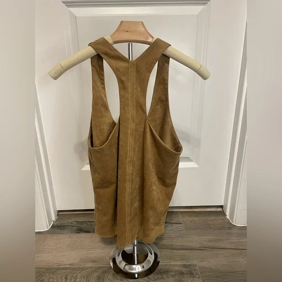 Zara Faux Suede Tank - Picture 2 of 6